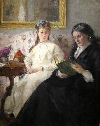 Berthe Morisot Mother and Sister of the Artist china oil painting artist